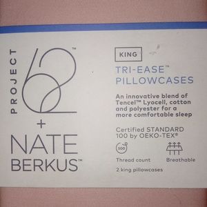 PROJECT 62 NATE BERCUS PILLOWCASE SET NWT